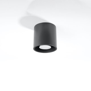 Sollux Lighting Plafon ORBIS 1 antracyt