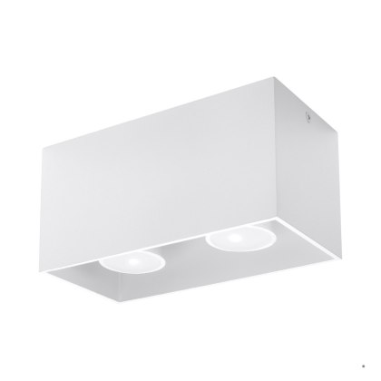 Sollux Lighting Plafon QUAD MAXI biały