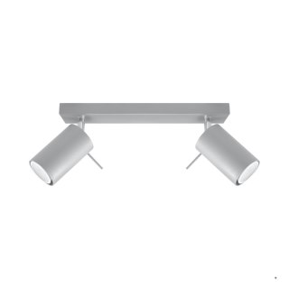 Sollux Lighting Plafon RING 2 szary