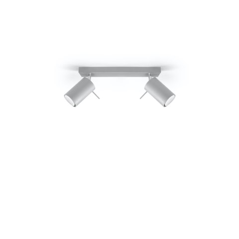 Sollux Lighting Plafon RING 2 szary