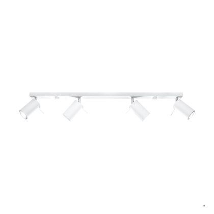 Sollux Lighting Plafon RING 4L biały