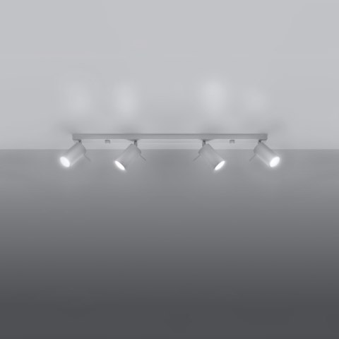Sollux Lighting Plafon RING 4L biały