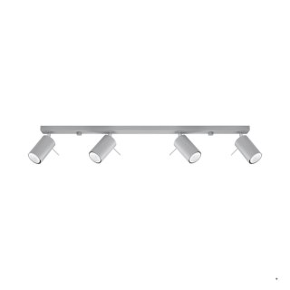 Sollux Lighting Plafon RING 4L szary