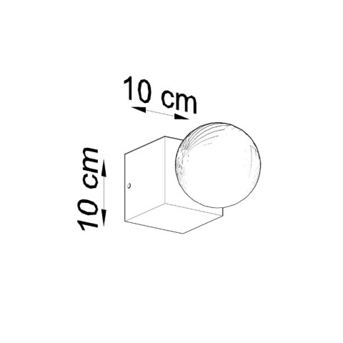 Sollux Lighting Kinkiet ARIZ beton
