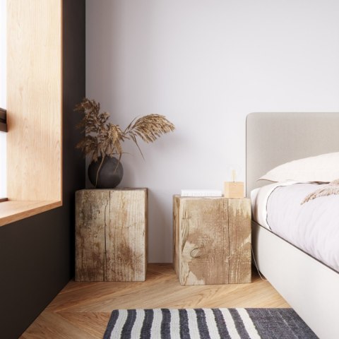 Sollux Lighting Kinkiet ARIZ naturalne drewno