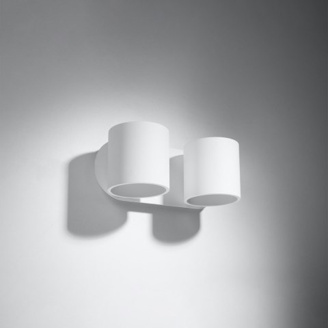 Sollux Lighting Kinkiet ORBIS 2 biały