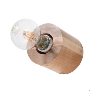 Sollux Lighting Kinkiet SALGADO naturalne drewno