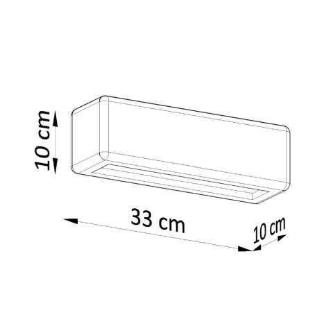 Sollux Lighting Kinkiet ceramiczny SUBANI