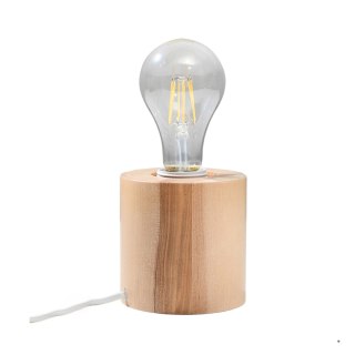 Sollux Lighting Lampa biurkowa SALGADO naturalne drewno