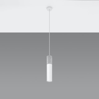 Sollux Lighting Lampa wisząca BORGIO 1 biały