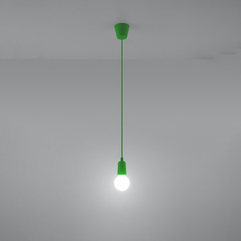 Sollux Lighting Lampa wisząca DIEGO 1 zielony