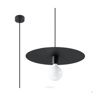 Sollux Lighting Lampa wisząca FLAVIO czarna