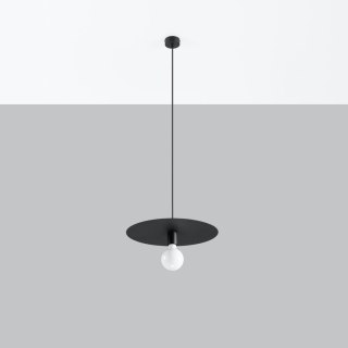 Sollux Lighting Lampa wisząca FLAVIO czarna