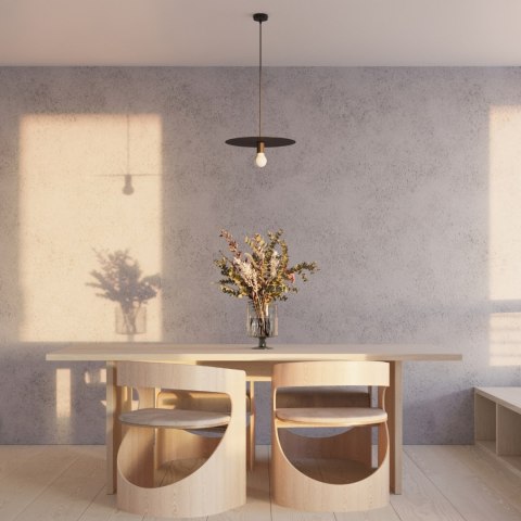 Sollux Lighting Lampa wisząca FLAVIO czarna