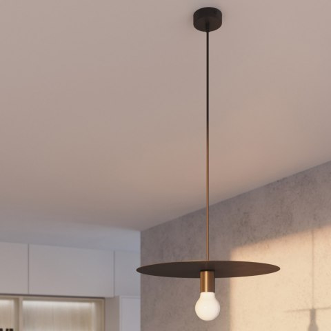 Sollux Lighting Lampa wisząca FLAVIO czarna