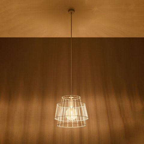 Sollux Lighting Lampa wisząca GATE biały