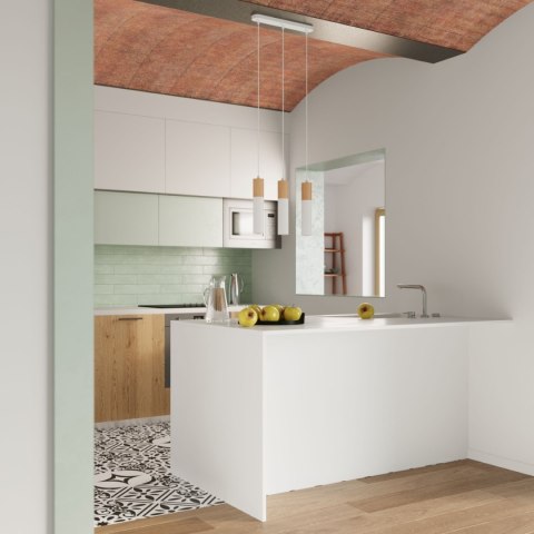 Sollux Lighting Lampa wisząca PABLO 2 biała