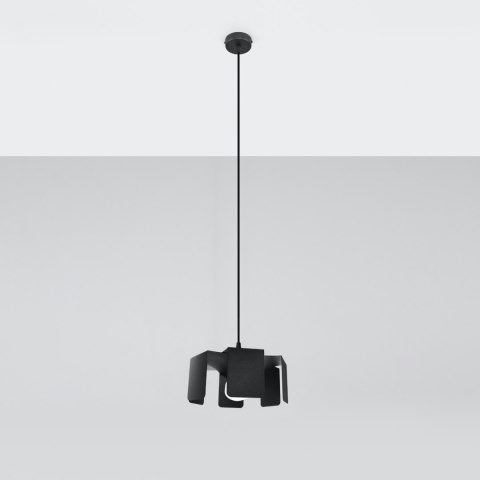 Sollux Lighting Lampa wisząca TULIP czarny
