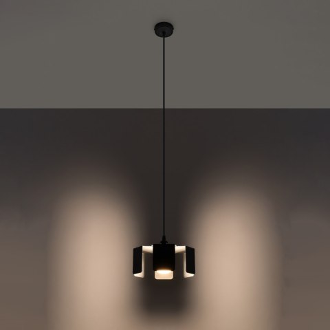 Sollux Lighting Lampa wisząca TULIP czarny