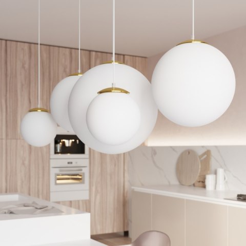 Sollux Lighting Lampa wisząca UGO 20 złota