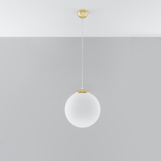 Sollux Lighting Lampa wisząca UGO 30 złota