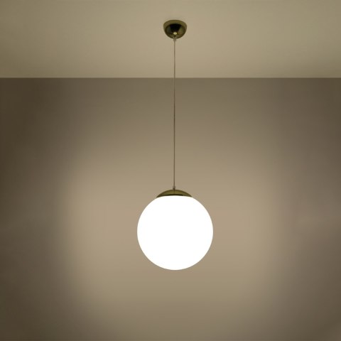 Sollux Lighting Lampa wisząca UGO 30 złota