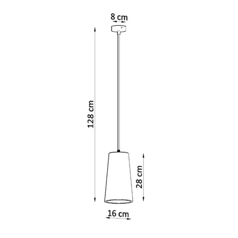 Sollux Lighting Lampa wisząca ceramiczna GULCAN
