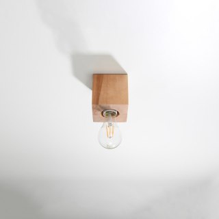 Sollux Lighting Plafon ARIZ naturalne drewno