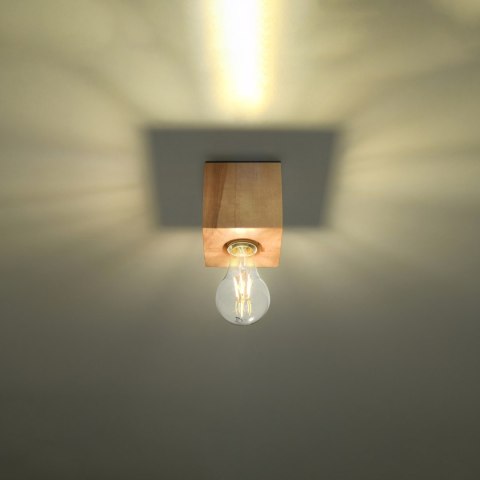 Sollux Lighting Plafon ARIZ naturalne drewno