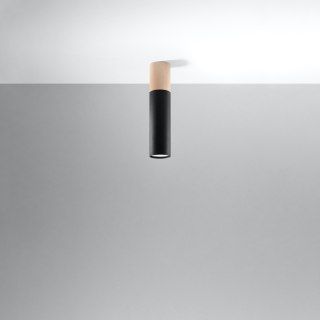 Sollux Lighting Plafon PABLO czarny