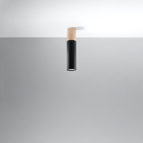 Sollux Lighting Plafon PABLO czarny