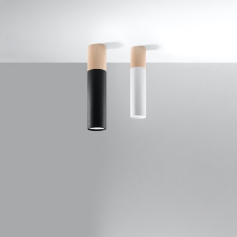Sollux Lighting Plafon PABLO czarny