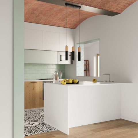 Sollux Lighting Plafon PABLO czarny