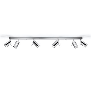 Sollux Lighting Plafon RING 6L chrom