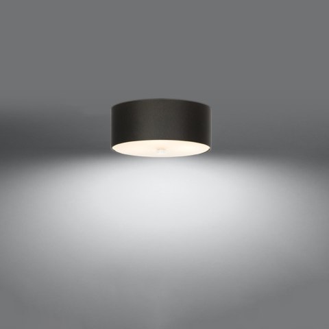 Sollux Lighting Plafon SKALA 30 czarny