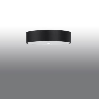 Sollux Lighting Plafon SKALA 50 czarny