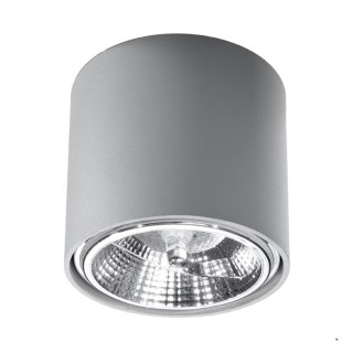 Sollux Lighting Plafon TIUBE szary