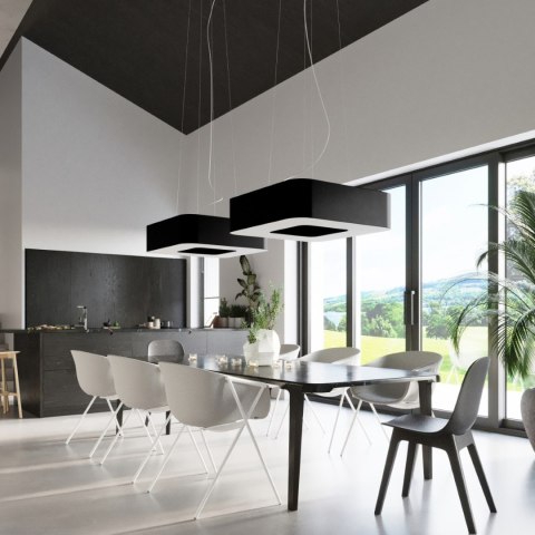 Sollux Lighting Żyrandol URANO 60 czarny