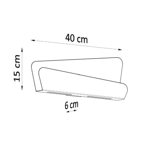 Sollux Lighting Kinkiet BASCIA biały