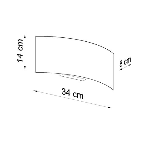 Sollux Lighting Kinkiet MAGNUS biały