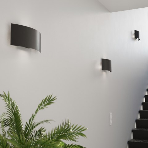 Sollux Lighting Kinkiet MAGNUS czarny