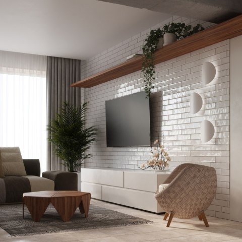 Sollux Lighting Kinkiet SENSES biały
