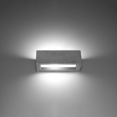 Sollux Lighting Kinkiet VEGA 30 beton
