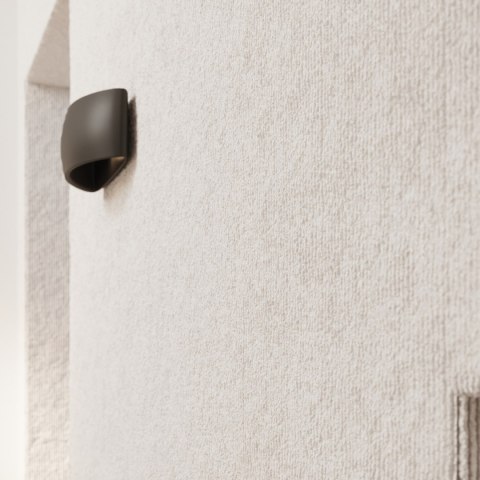 Sollux Lighting Kinkiet ceramiczny PONTIUS czarny