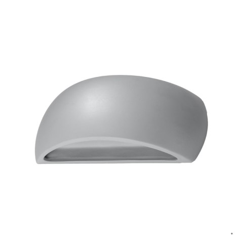 Sollux Lighting Kinkiet ceramiczny PONTIUS szary