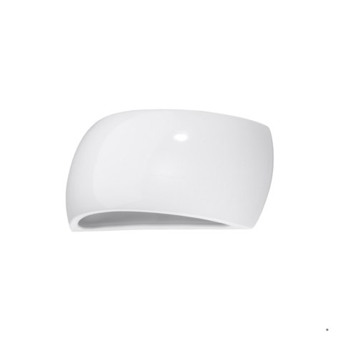Sollux Lighting Kinkiet lakierowany PONTIUS biały połysk