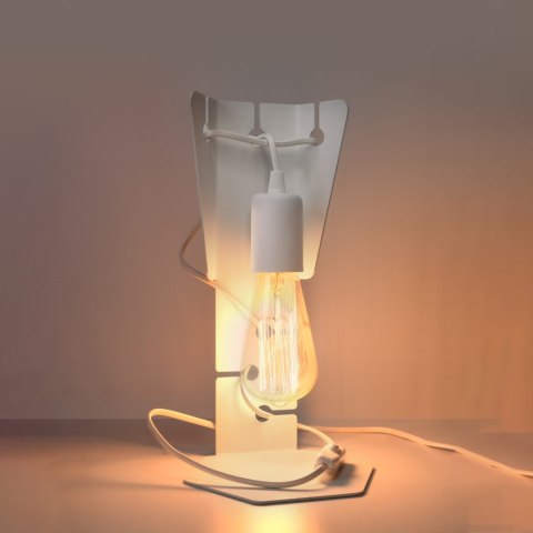 Sollux Lighting Lampa biurkowa ARBY biała