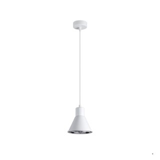 Sollux Lighting Lampa wisząca TAZILA 1 biała [ES111]