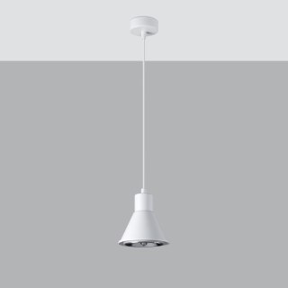 Sollux Lighting Lampa wisząca TAZILA 1 biała [ES111]