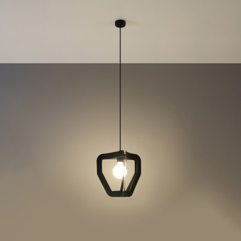 Sollux Lighting Lampa wisząca TRES czarna